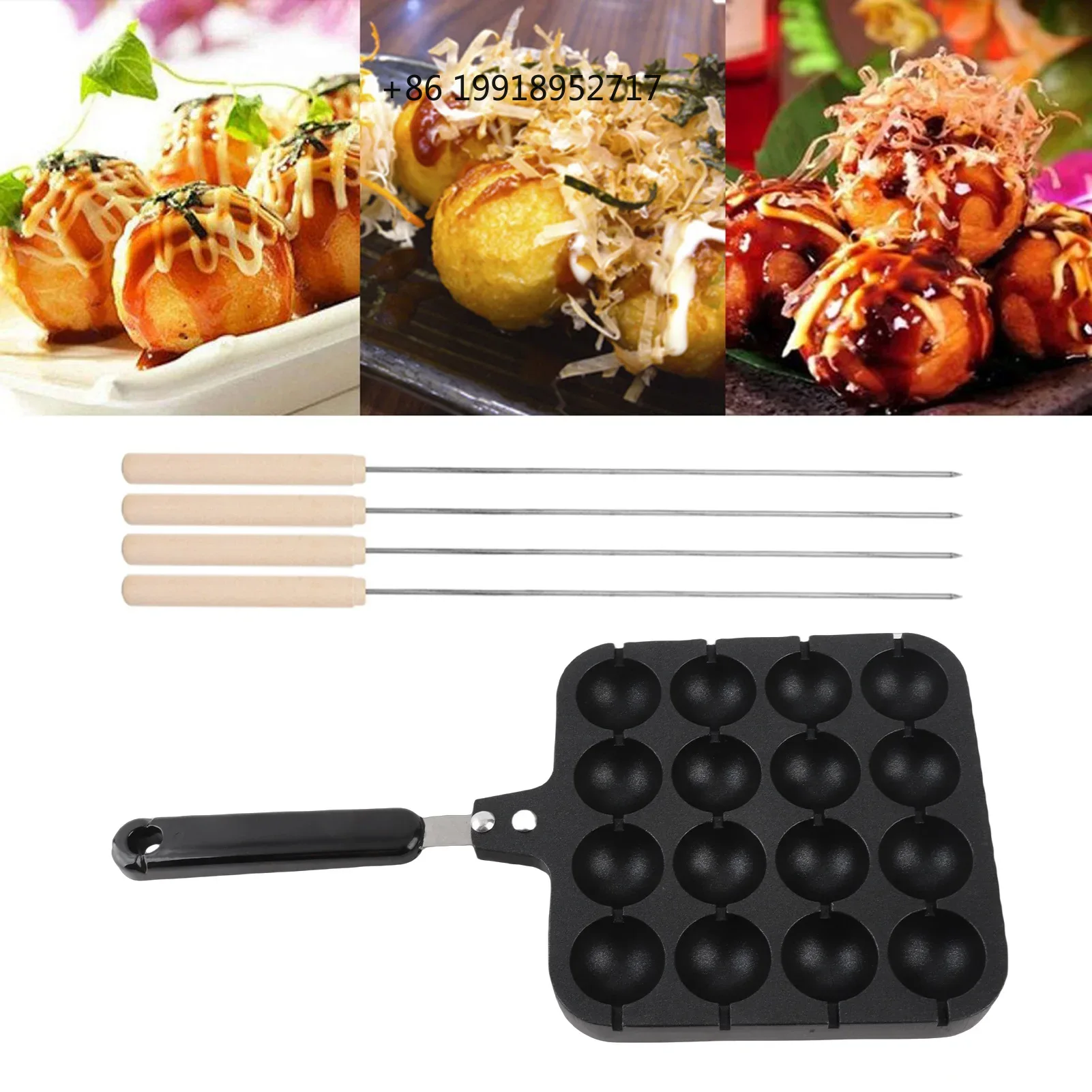 Non Stick Takoyaki Grill Pan P - огляд і ціна Takoyaki Grill Plate