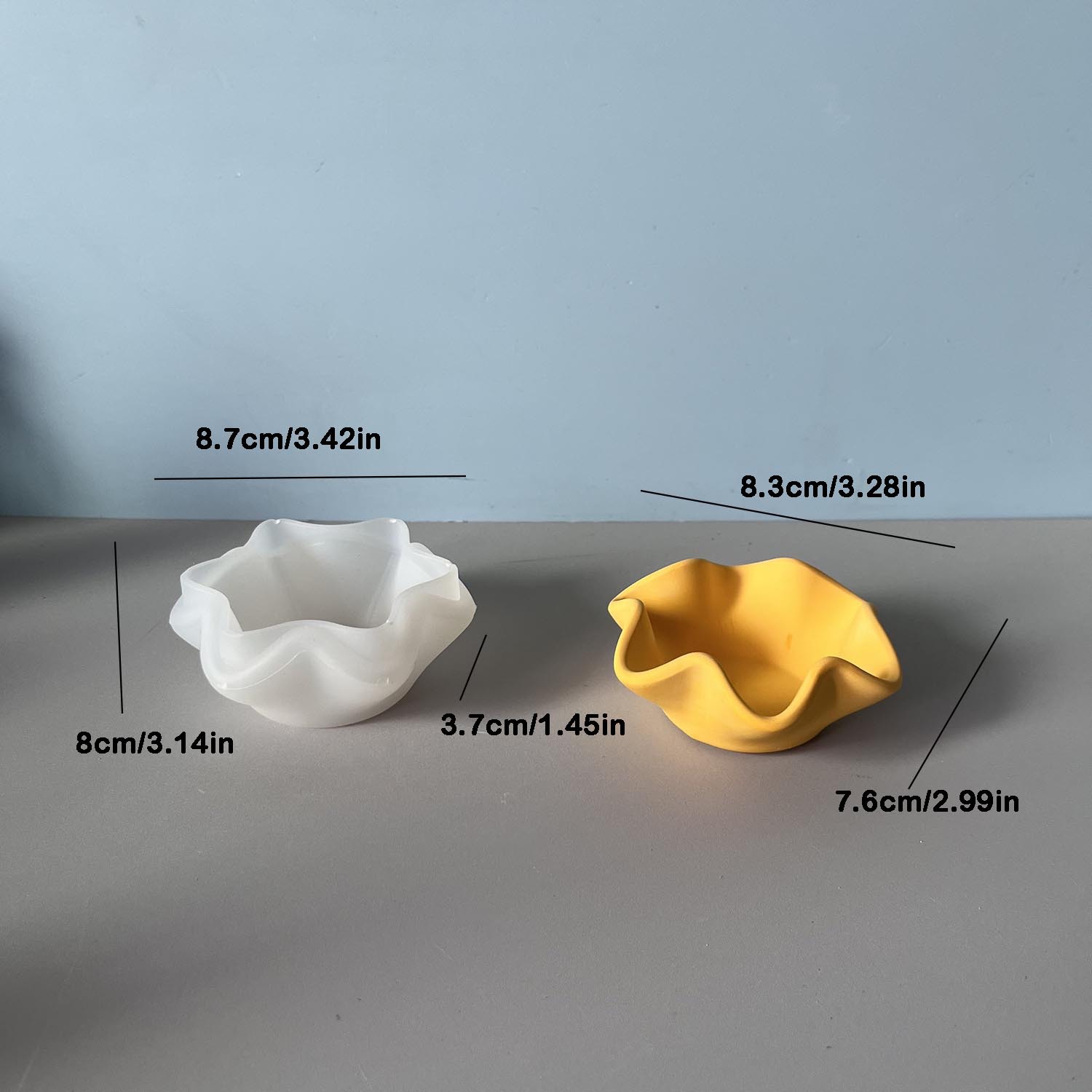 Creative Curved Edge Candle Bo - огляд і ціна Potsticker Mold