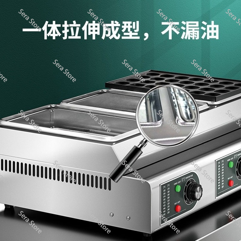 Commercial Electric Gas Dual P - огляд і ціна Takoyaki Grill Plate
